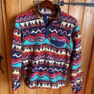 Patterned Multicolor Fleece Boys XXL, fits like Women’s M